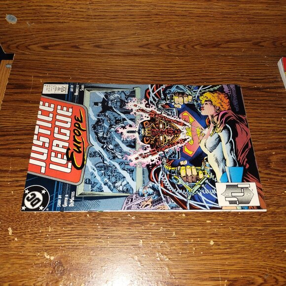 Justice League Europe #9 (DC comics,1989) - Picture 3 of 3